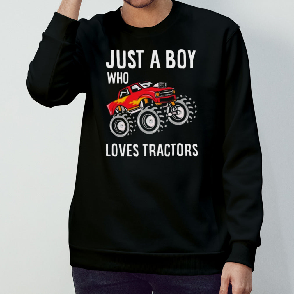 Just A Boy Who Loves Tractors shirt