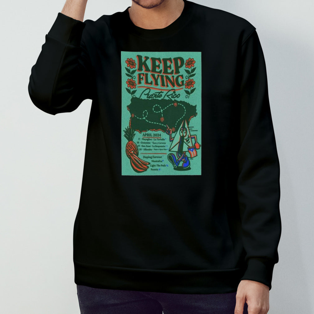 Keep Flying April Tour 2024 T-shirts