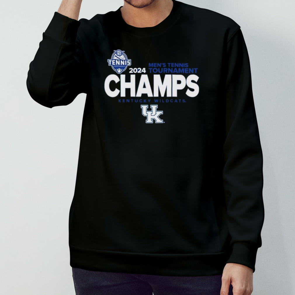 Kentucky Wildcats 2024 SEC Mensâ€™s Tennis Champions Locker Room T-Shirts