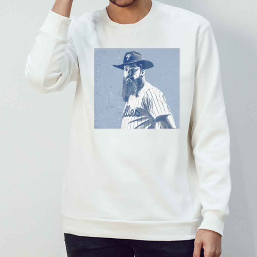 Kerkering Wearing Vote Brandon Marsh T-shirt