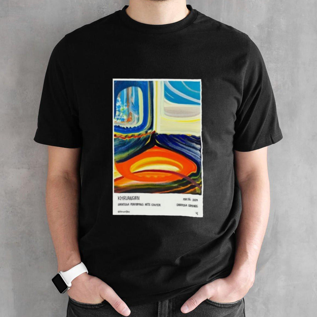 Khruangbin Saratoga Performing Arts Center, Saratoga Springs, NY Poster May 26, 2024 shirt