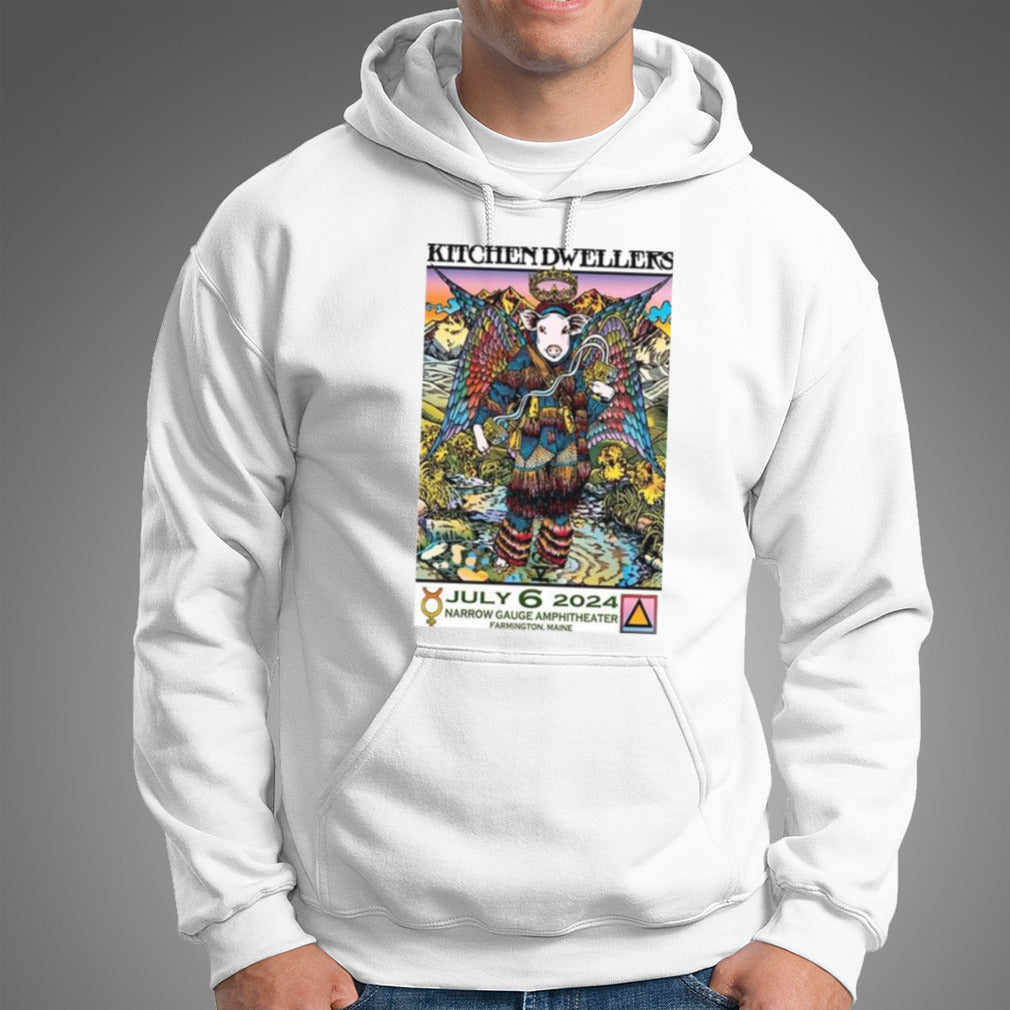 Kitchen Dwellers July 6 2024 Narrow Gauge Cinemas Farmington ME Poster Shirt