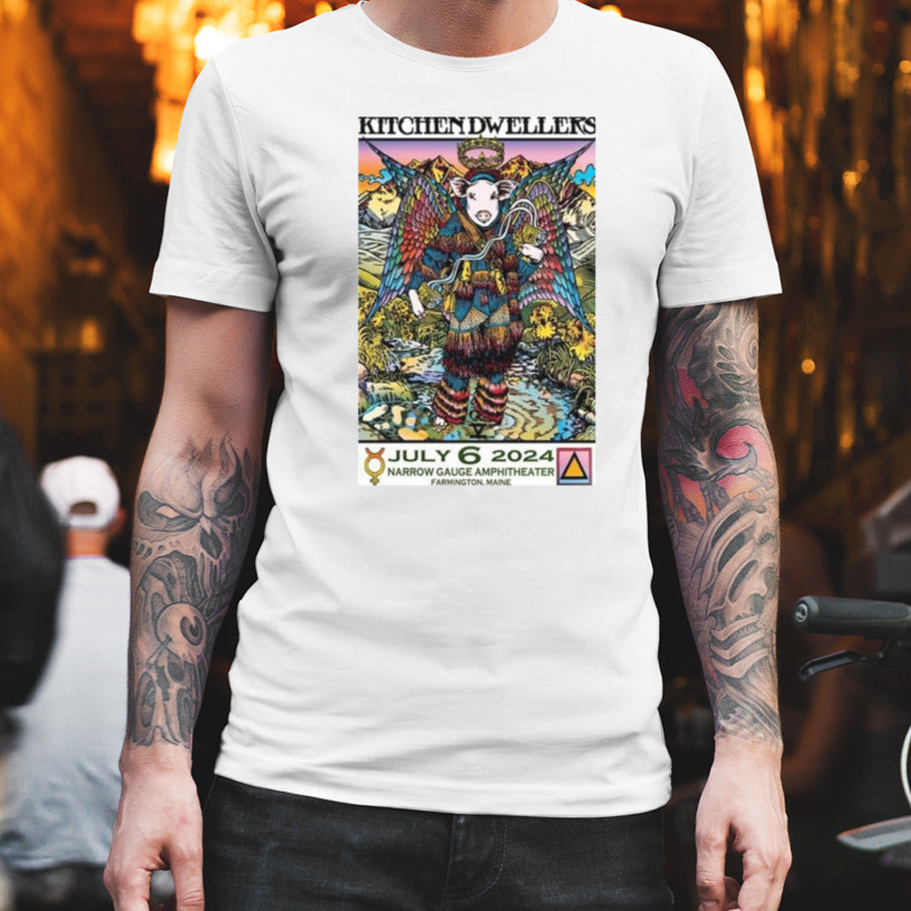 Kitchen Dwellers July 6 2024 Narrow Gauge Cinemas Farmington ME Poster Shirt