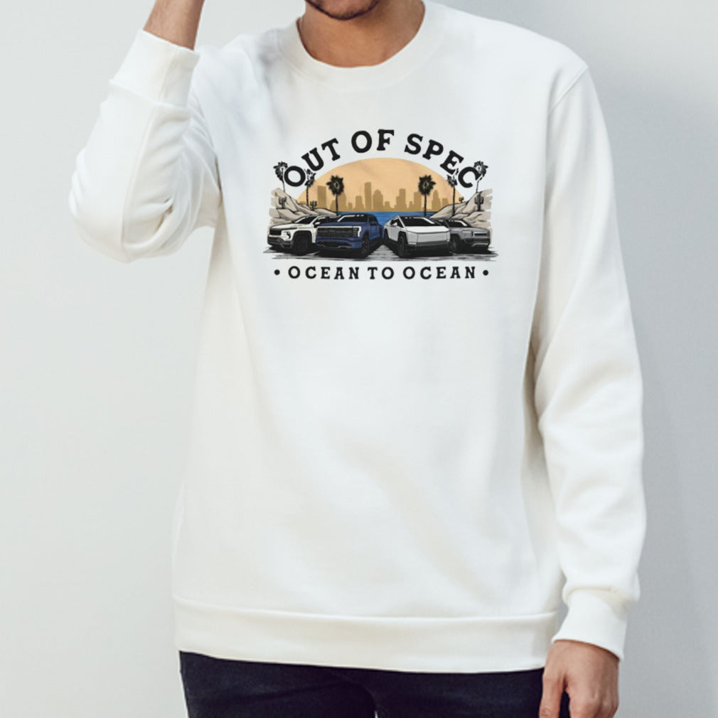 Kyle Conner out of spec store ocean to ocean ev truck race shirts