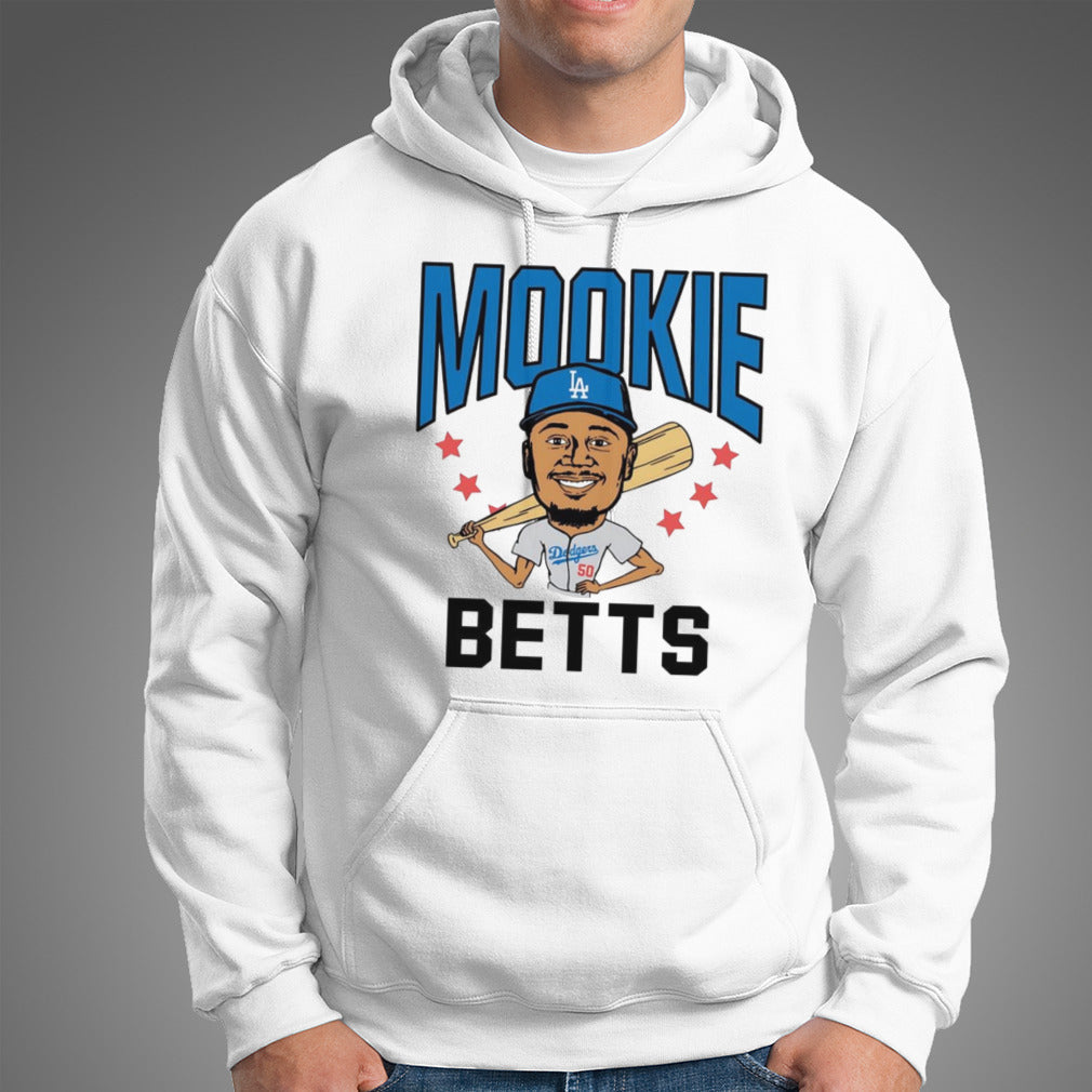 LA Dodgers Mookie Betts cartoon shirt