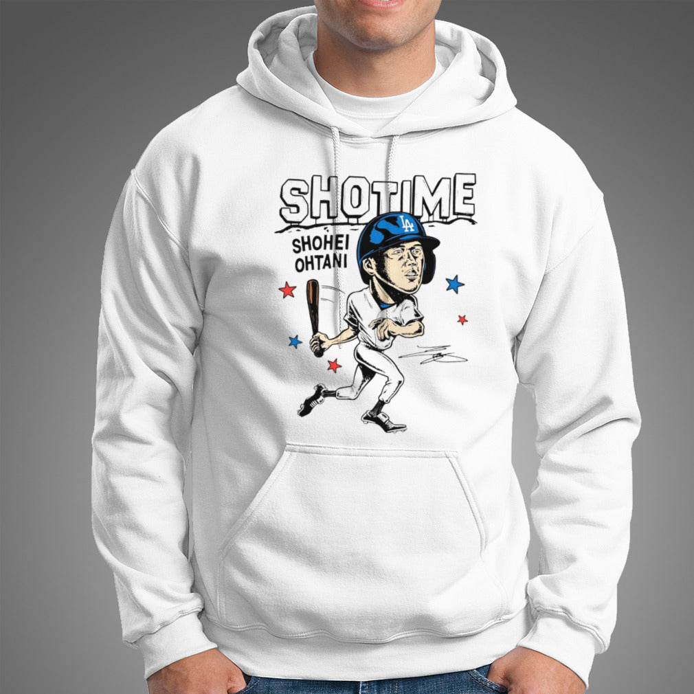 LA Dodgers Shohei Ohtani cartoon shirt