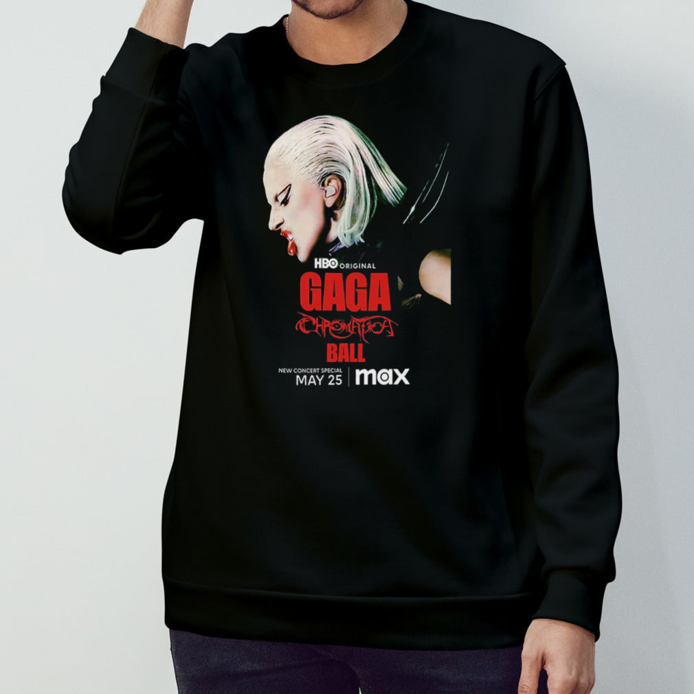 Lady Gaga Chromatica Ball May 25 2024 HBO Original T-Shirt