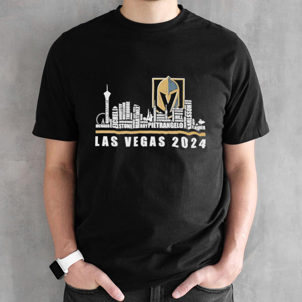 Las Vegas Knights 2024 City Horizon T Shirts