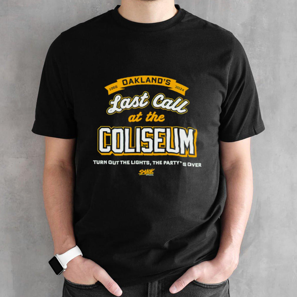 Last call at the Coliseum for Oaklandsâ€™s baseball shirts