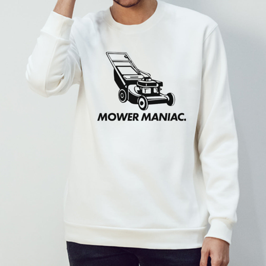 Lawnmower mower maniac shirts