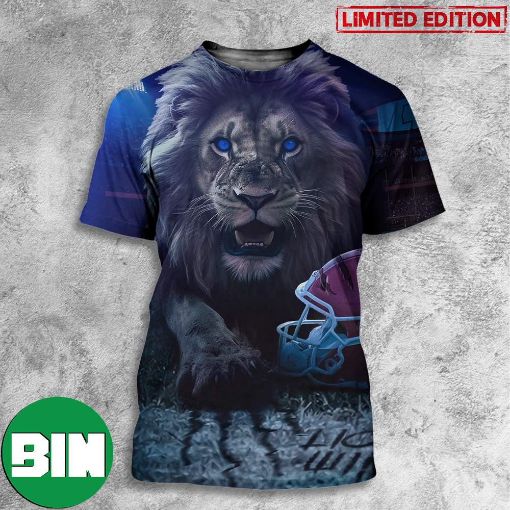 Leaving Enemy Territory With The Win Detroit Lions Win Kansas City Chiefs Kickoff 2023 3D T-Shirts