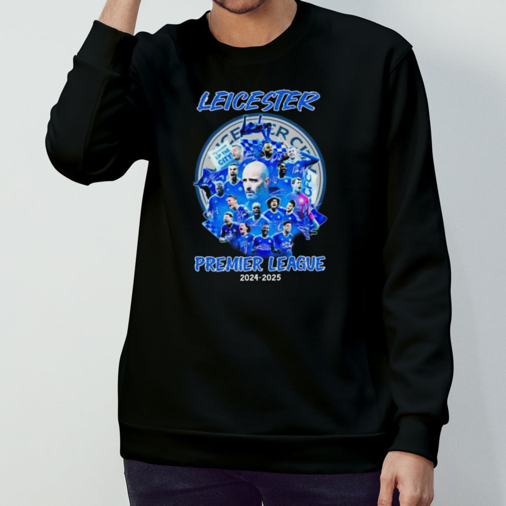 Leicester Up the City Premier League 2024-2025 signatures shirts