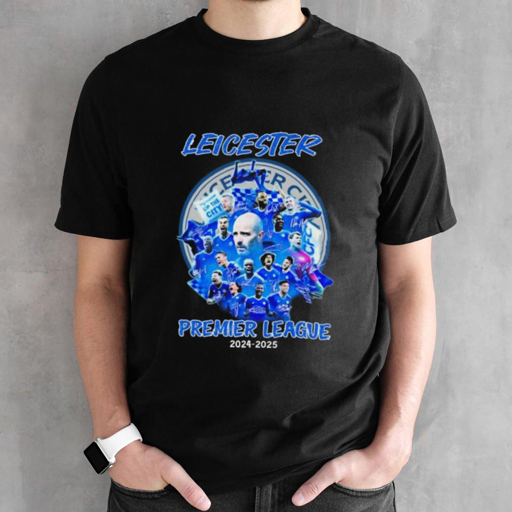 Leicester Up the City Premier League 2024-2025 signatures shirts