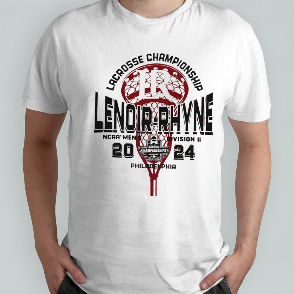 Lenoir-Rhyne 2024 NCAA Menâ€™s Division II Lacrosse Championship shirt