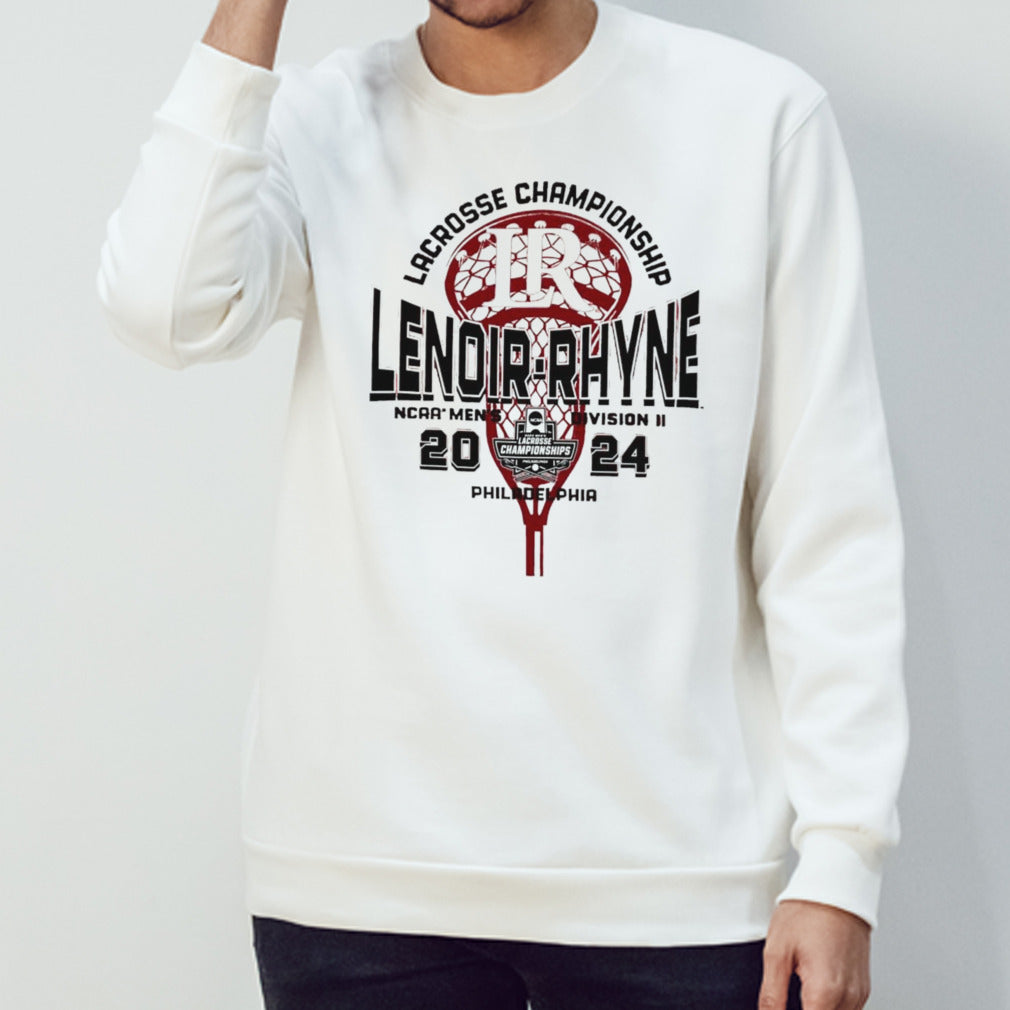Lenoir-Rhyne 2024 NCAA Menâ€™s Division II Lacrosse Championship shirt