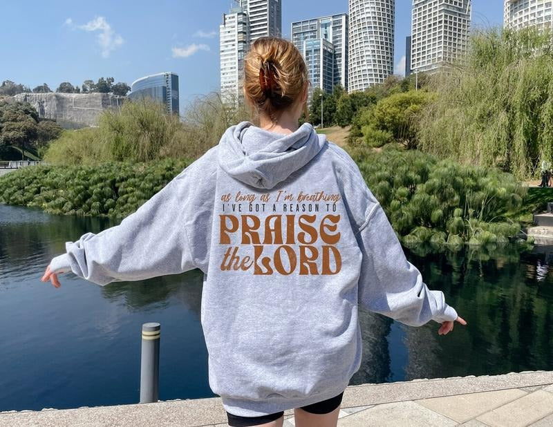 Let Everything Praise the Lord, Christian Hoodie, Jesus Love You Hoodie Cotton Tops