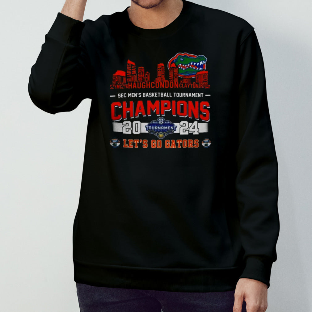 Letâ€™s Go Gators Sec Basketball Tournament Champions 2024 T-shirt