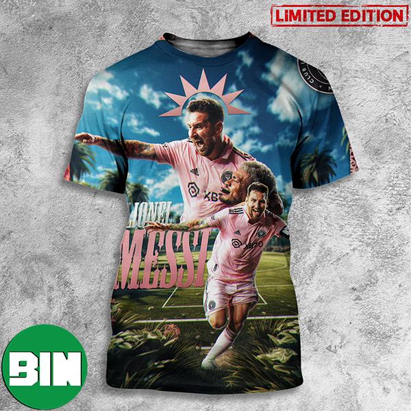 Lionel Messi Wasted No Time Making His Presence Felt At Inter Miami CF All Over Print T-Shirts