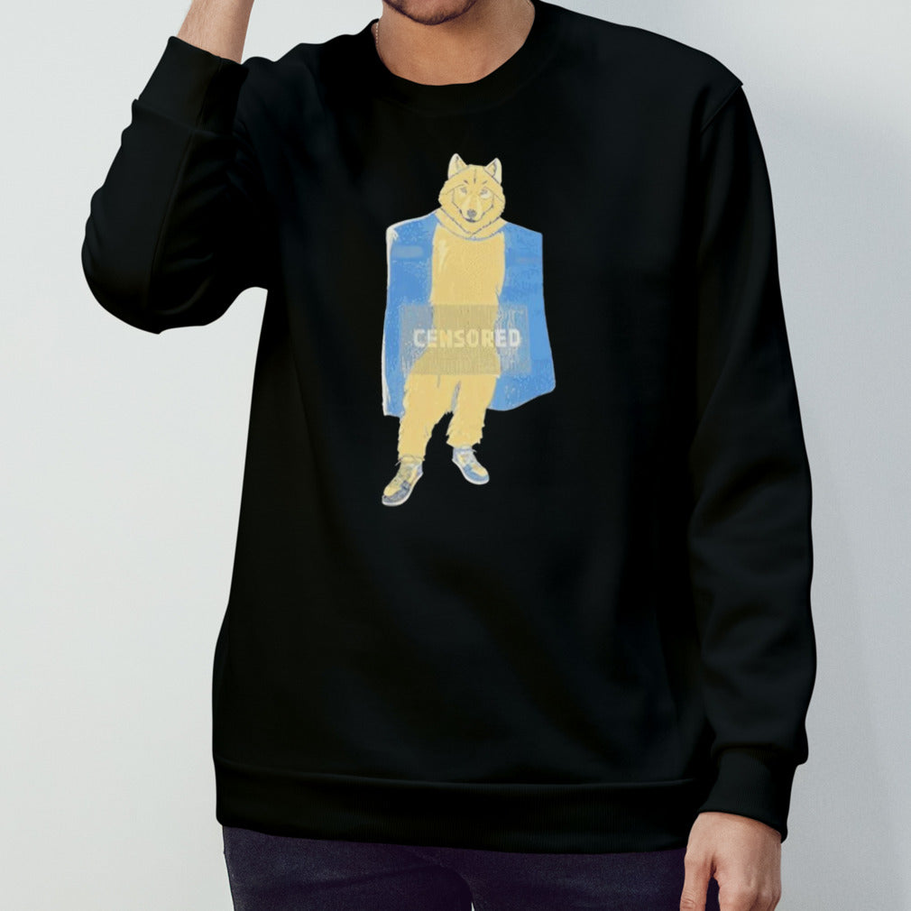 Lisan Jal Gaib Censored Wolf Shirt