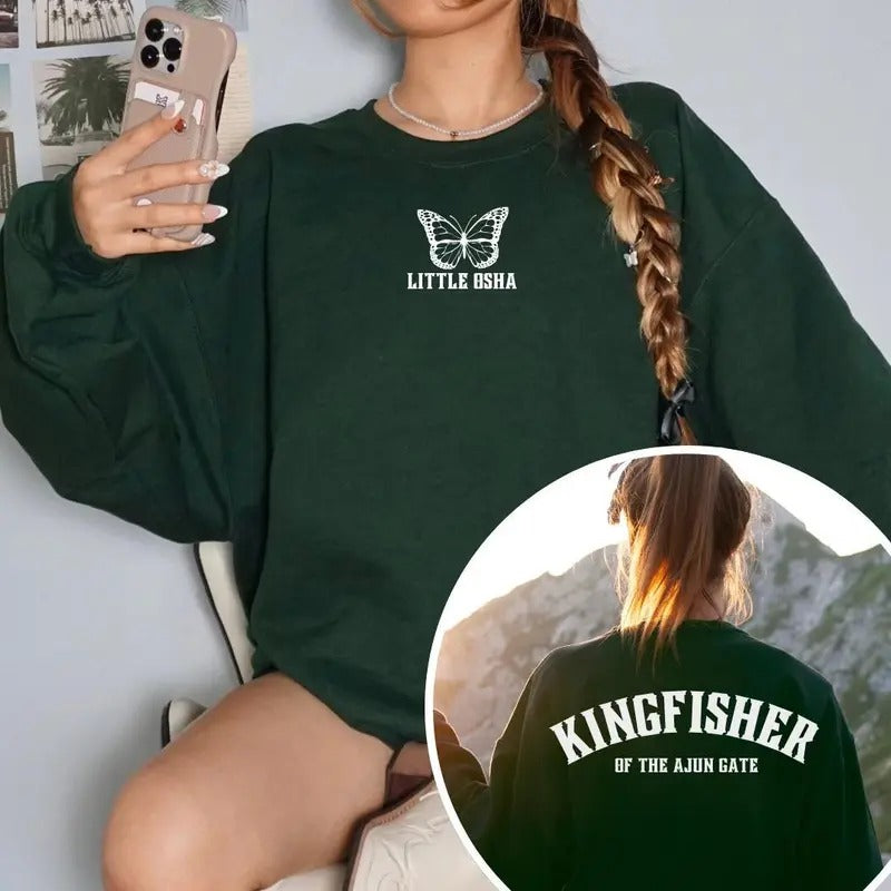 Little Osha Kingfisher of the Ajun Gate Sweatshirt, T-shirt, Hoodie, Quicksilver Sweatshirt, The Devil is in the Details Sweatshirt booktok Saeris Fane
