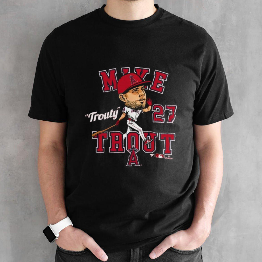 Los Angeles Angels Mike Trout Hometown Caricature 2024 Shirt