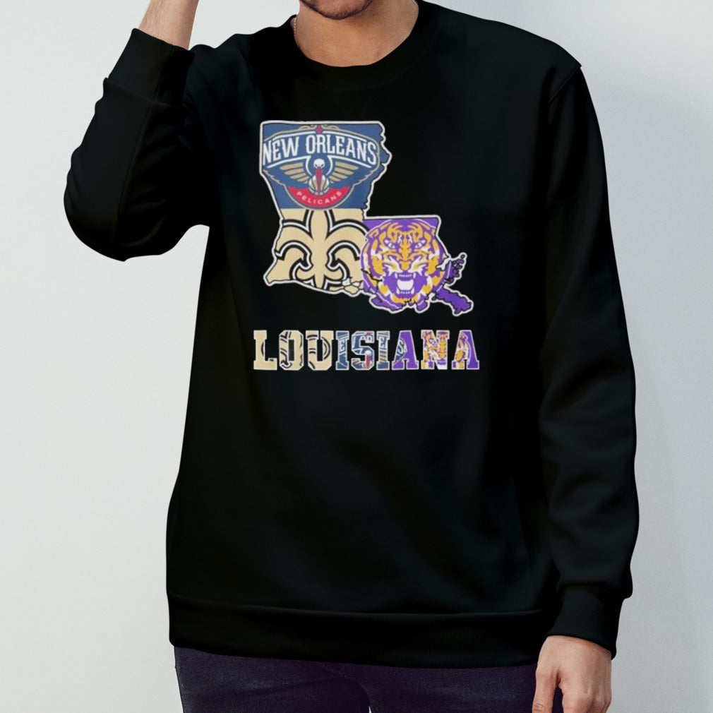 Louisiana Sports Teams Logo 2024 Shirt
