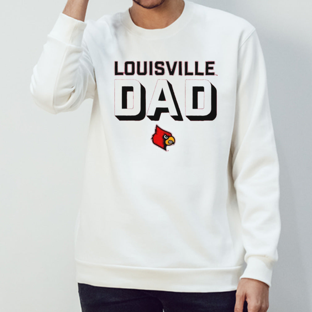 Louisville Cardinals Logo Louisville Dad T-Shirt