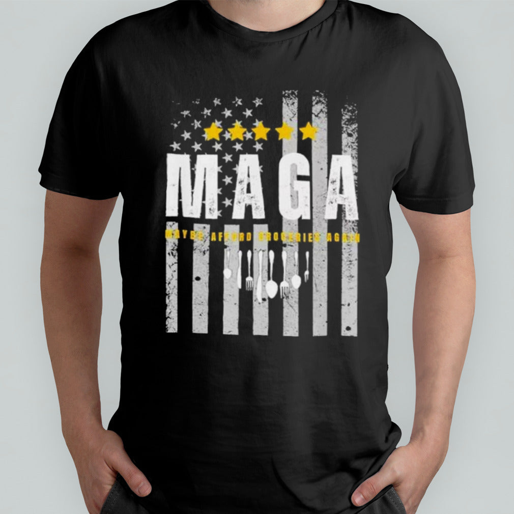 Maga 2024 Maga Maybe Afford Groceries Again Shirt