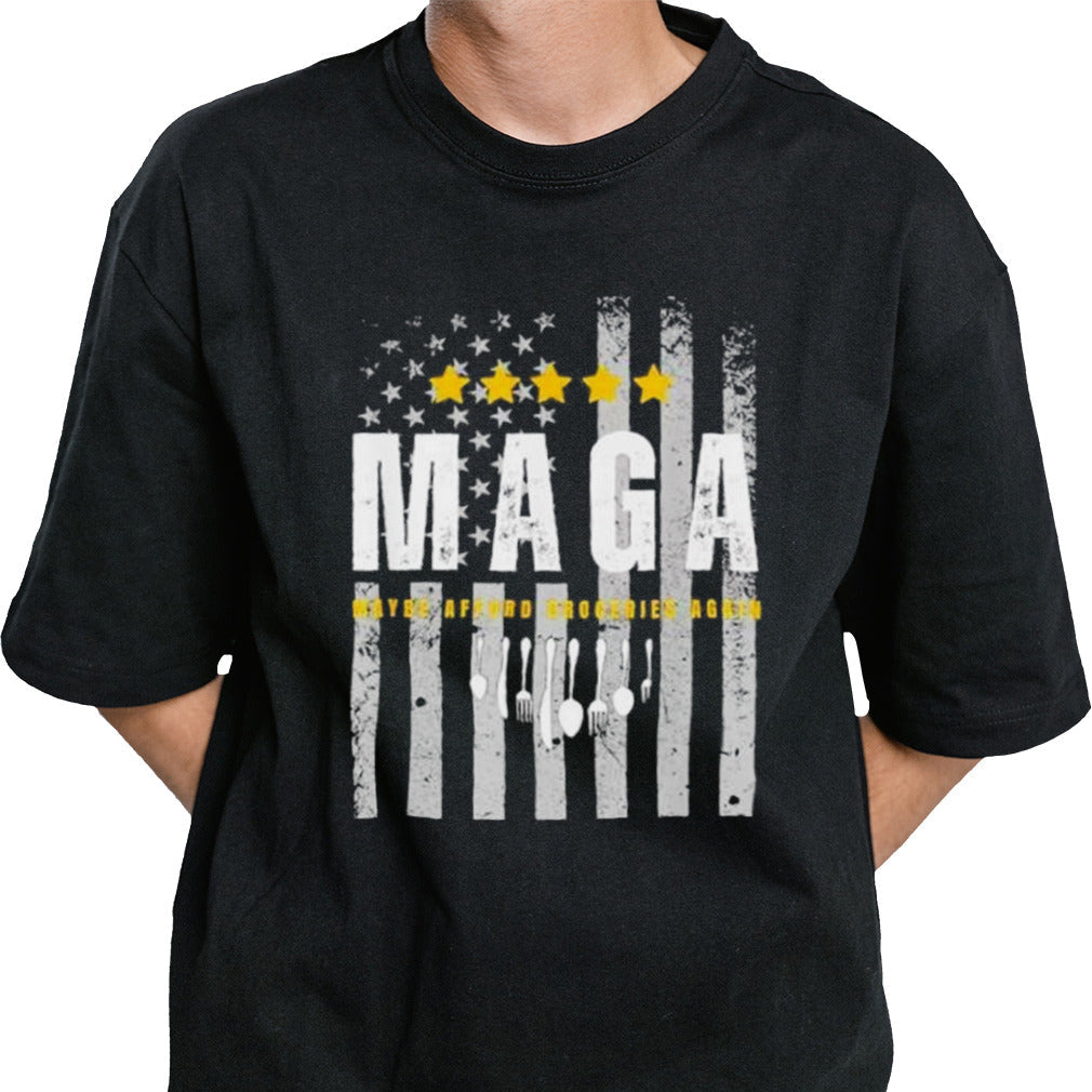 Maga 2024 Maga Maybe Afford Groceries Again Shirt