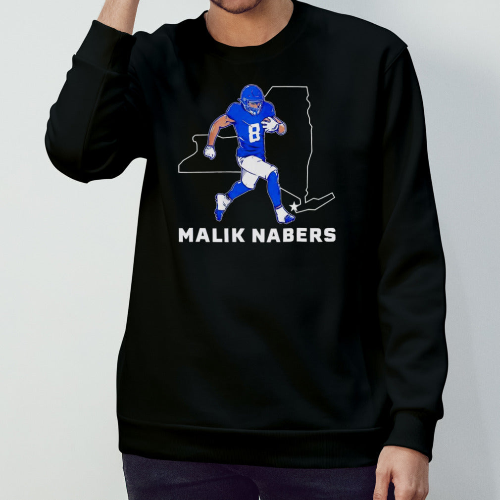 Malik Nabers State Star New York Giants Football shirt