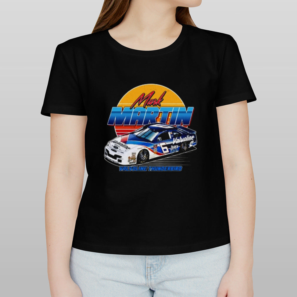Mark Martin Valvoline 6 90S Retro T Shirt