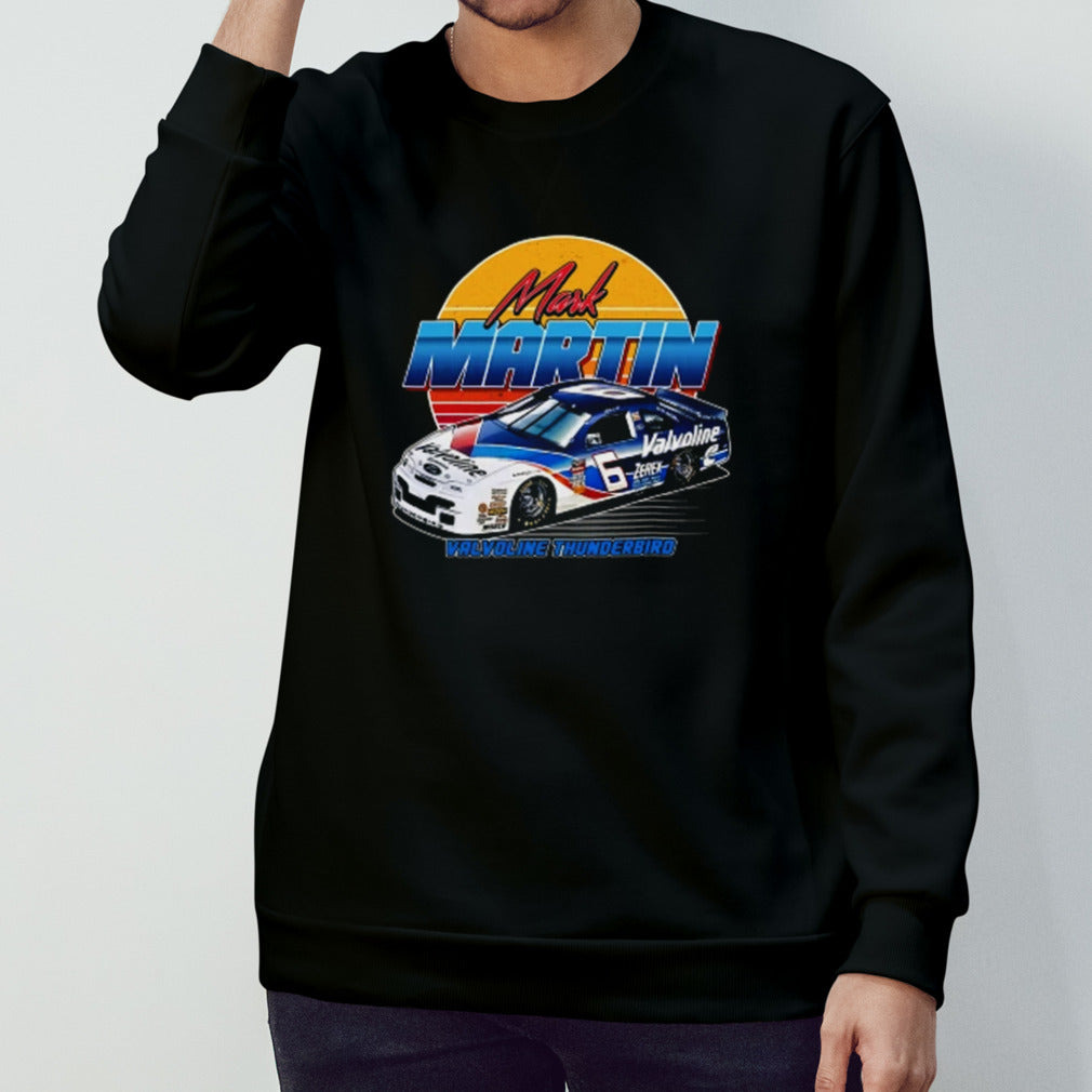 Mark Martin Valvoline 6 90S Retro T Shirt