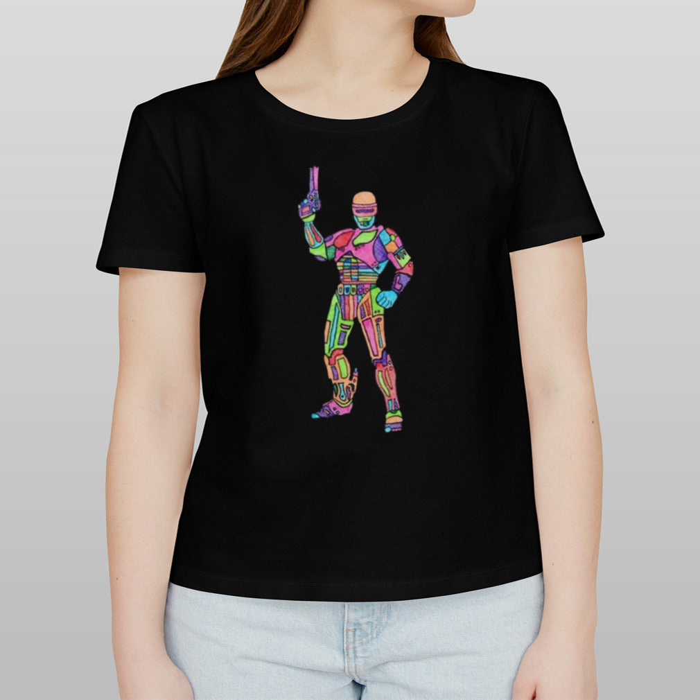 Marshall Julius Wearing Dead Or Alive Youâ€™re Coming With Tee Robocop T-shirt
