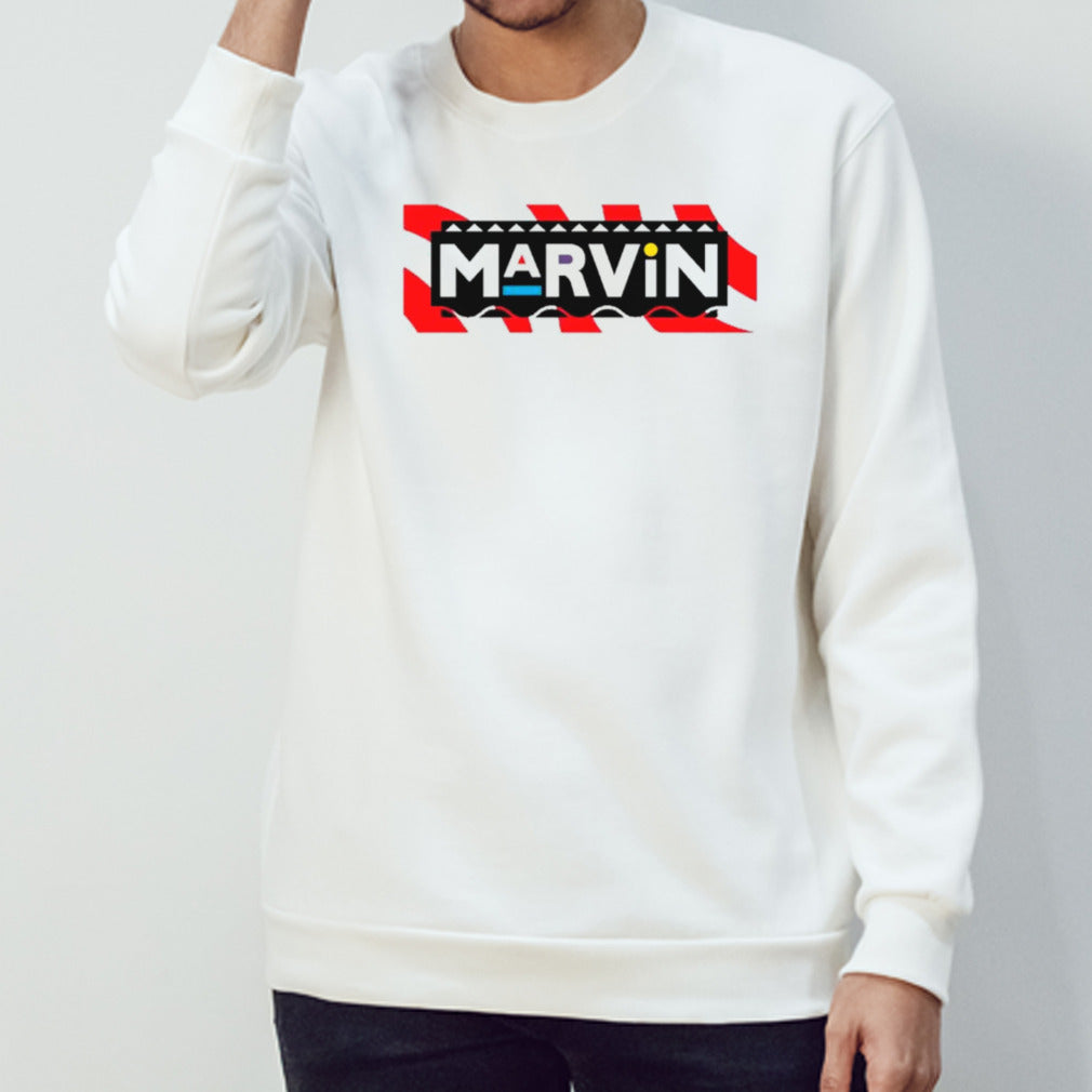 Marvin parody logo shirts