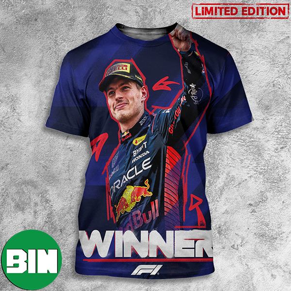Max Verstappen Wins The Hungarian Grand Prix Hungarian GP F1 3D T-Shirts