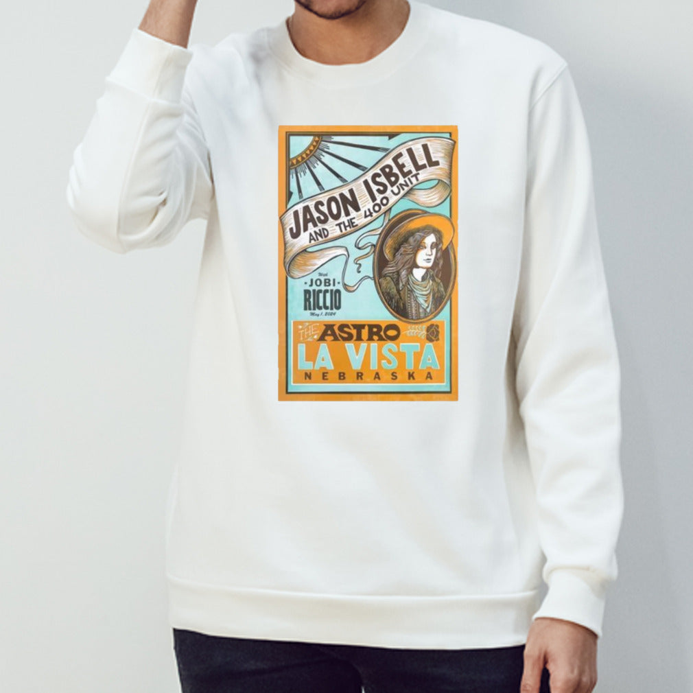 May 1s, 2024 Jason Isbell And The 400 Unit The Astros, La Vistas, NE Poster shirts