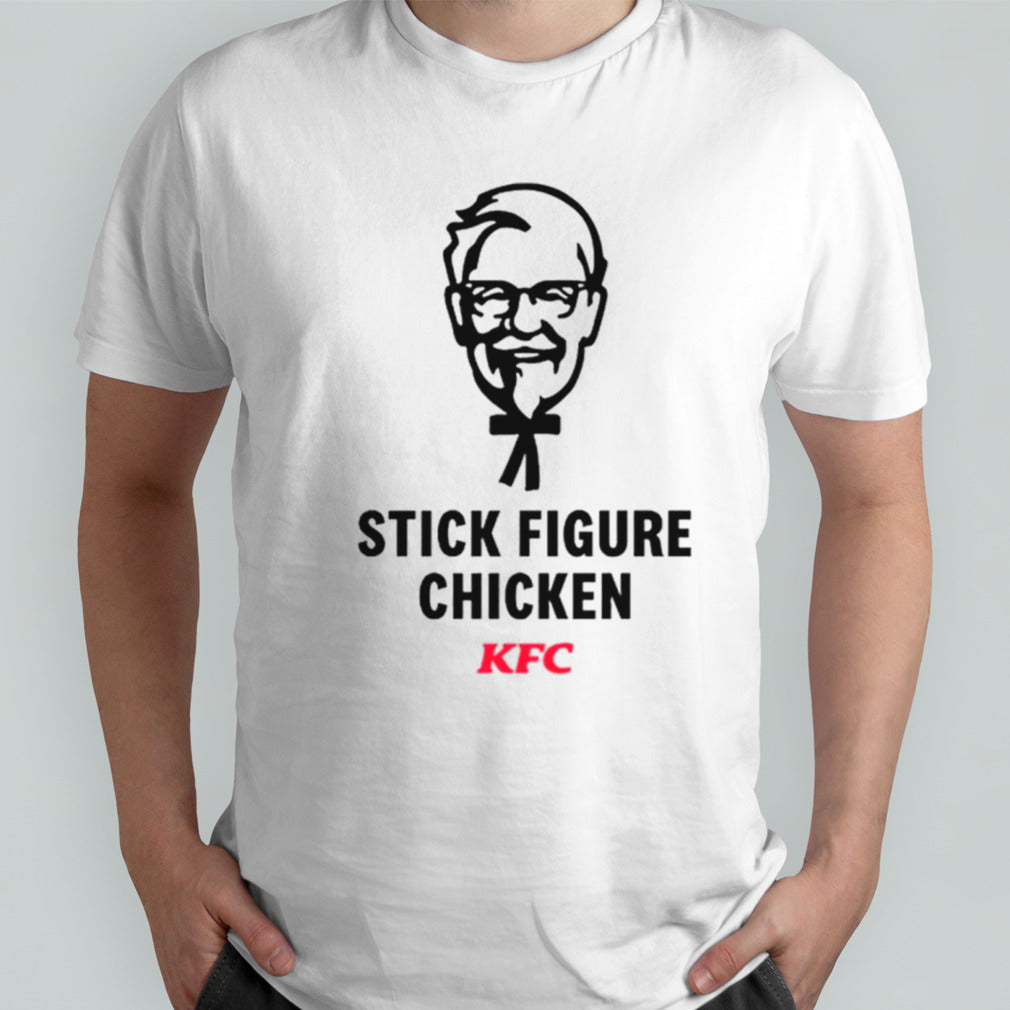 McDonald stick figure chicken KFC shirts
