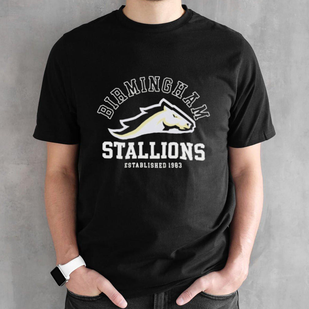 Michael Strahan Birmingham Stallions 1983 shirt