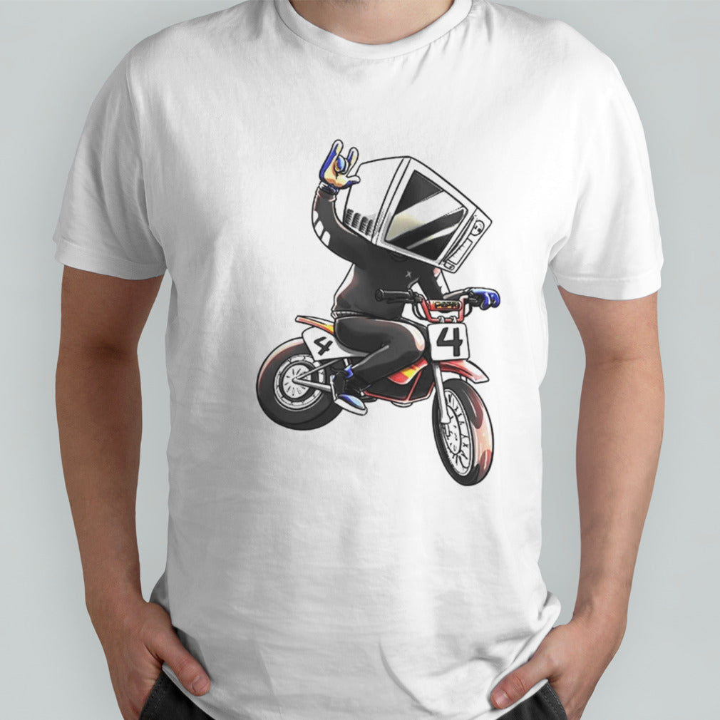 Microwave man bike shirts