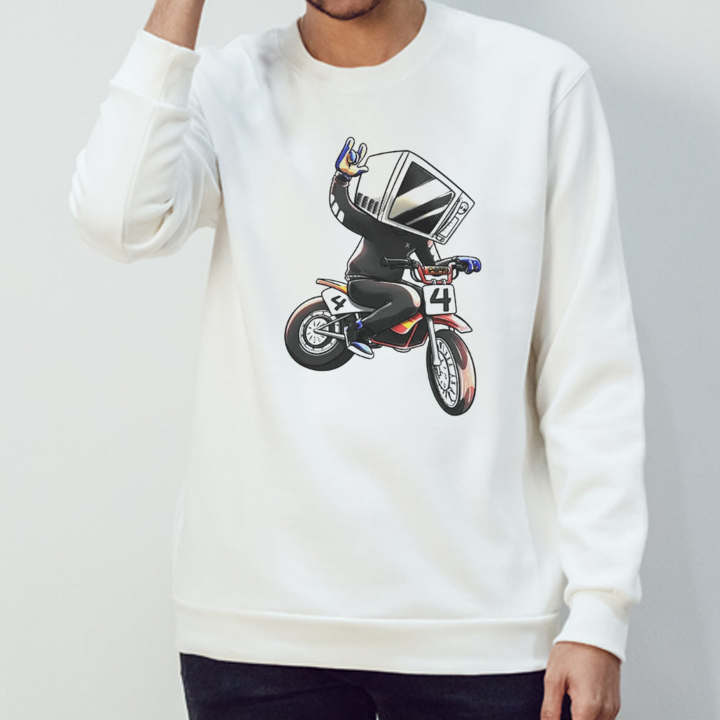 Microwave man bike shirts