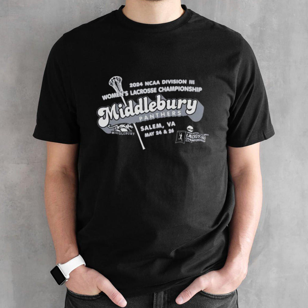 Middlebury Panthers 2024 NCAA Division II Womenâ€™s Lacrosse Championship Shirt