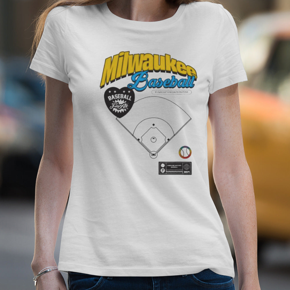Milwaukee Brewers Baseball Pride Field Shirt