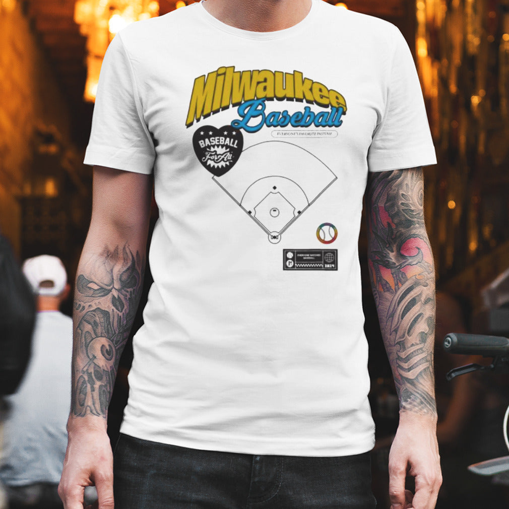 Milwaukee Brewers Baseball Pride Field Shirt