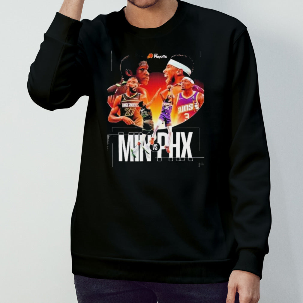 Minnesota Timberwolves X Phoenix Suns Locked-in To The First Round Of The 2024 Playoffs Shirts