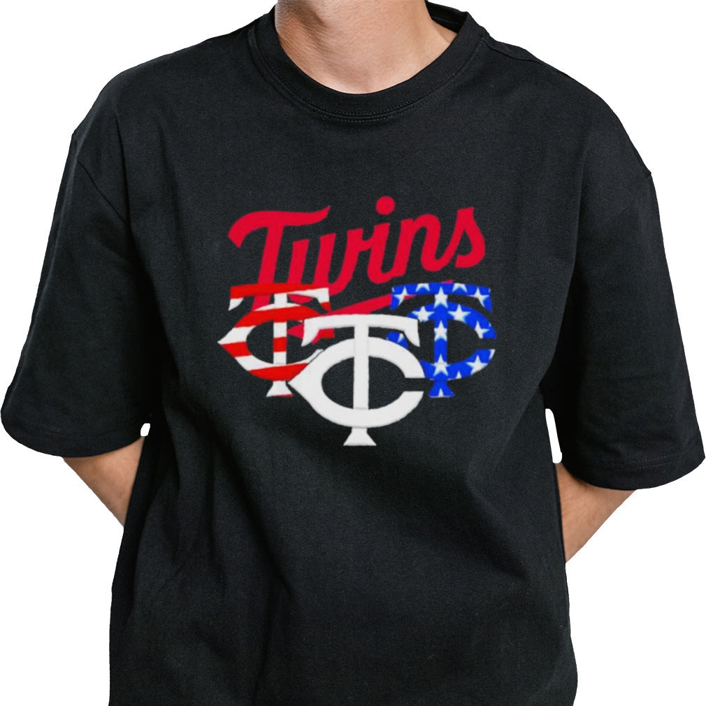 Minnesota Twins Logo Independence Day Shirt