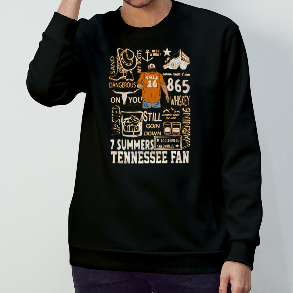 Morgan Wallen Tennessee Volunteers 7 Summers Tennessee Shirt