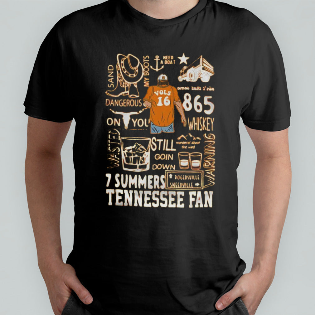 Morgan Wallen Tennessee Volunteers 7 Summers Tennessee Shirt