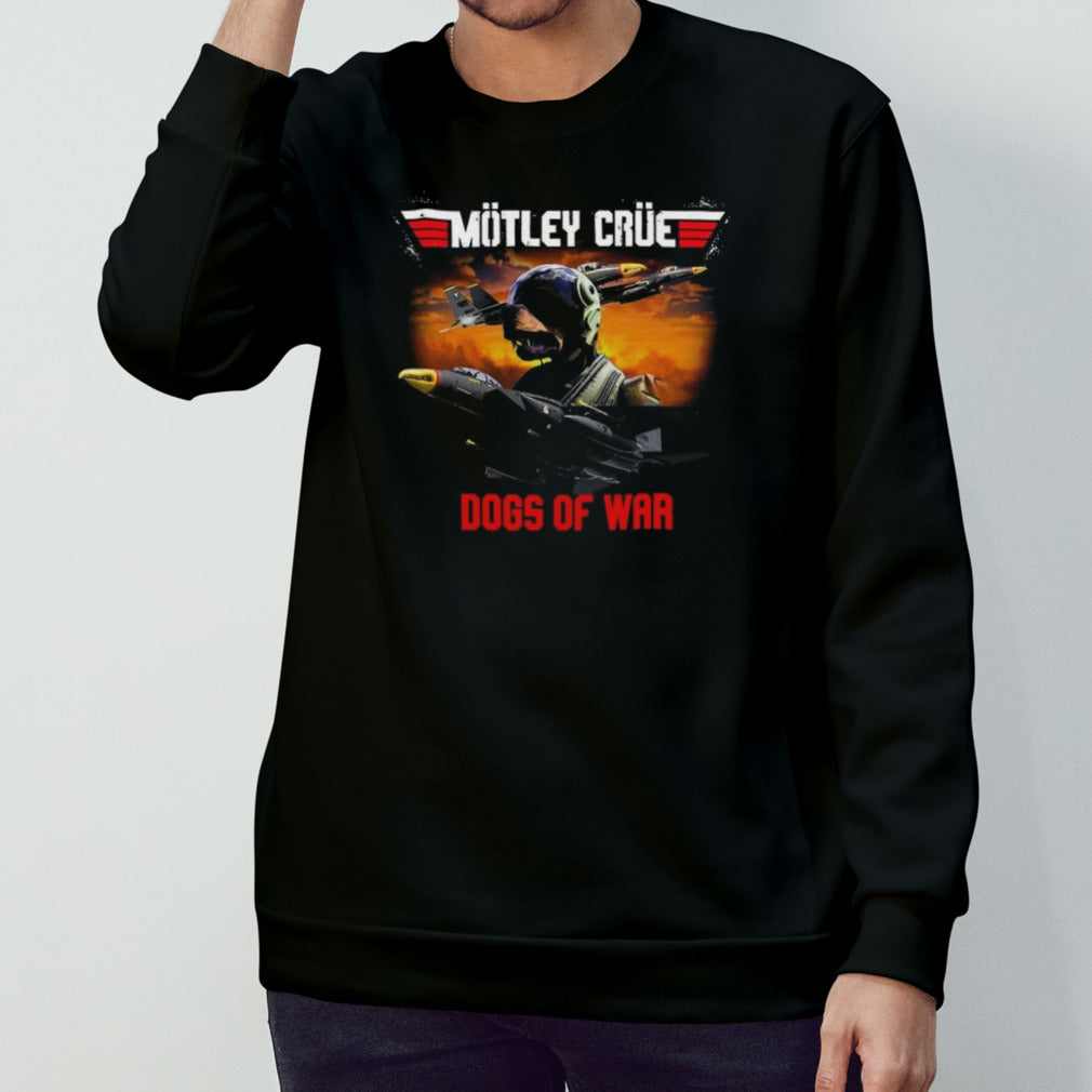 Motley Crue Dogs Of War Pilot T-Shirt