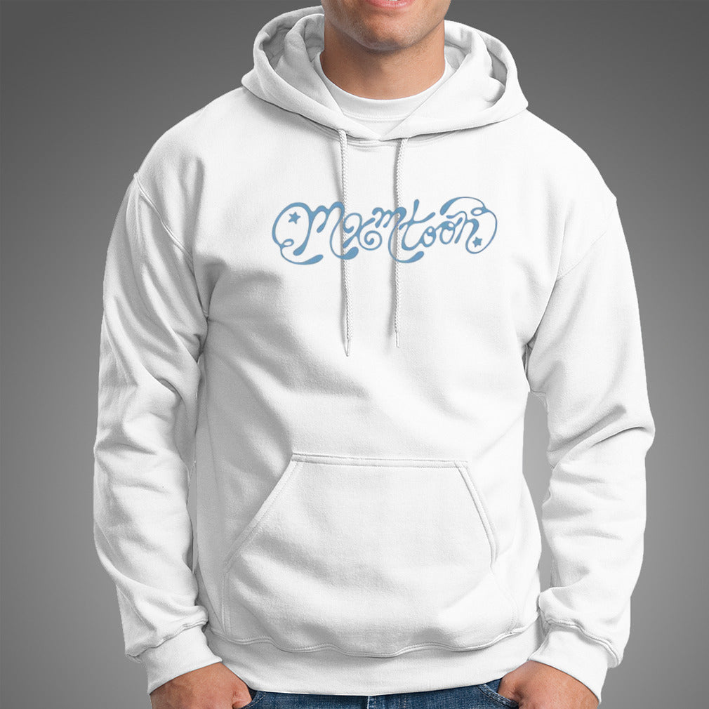 Mxmtoon blue logo shirt