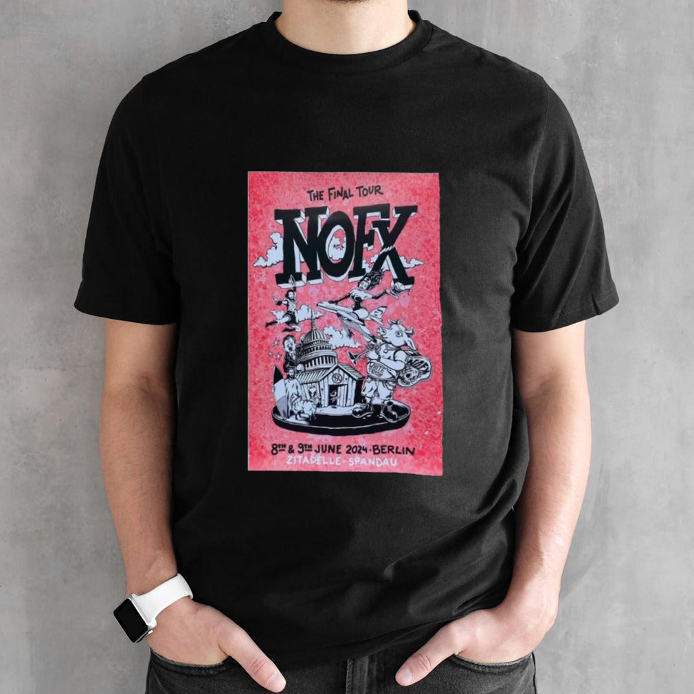 NOFX At Zitadelle Spandau In Berlin, Germany On June 8-9 2024 Poster Shirt